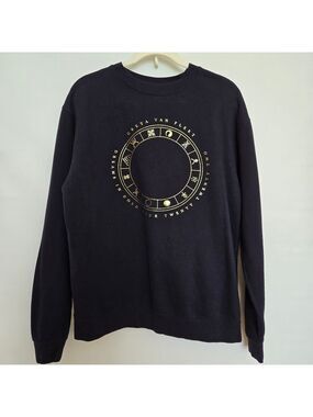 GRETA VAN FLEET CONCERT SWEAT SHIRT NAVY BLUE GOLD GRAPHIC MEN WOMEN LARGE